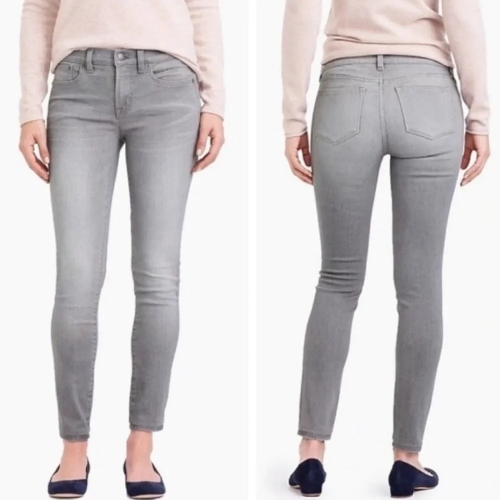 J. Crew Valley Wash gray Skinny Jean 25